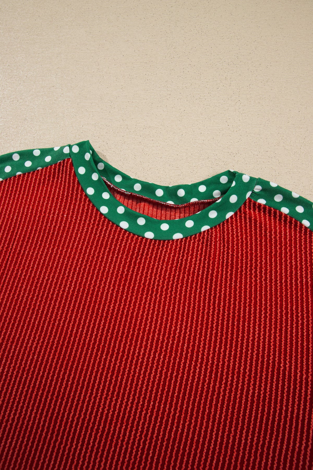 Cozy Polka Dot Long Sleeve 2pcs Set