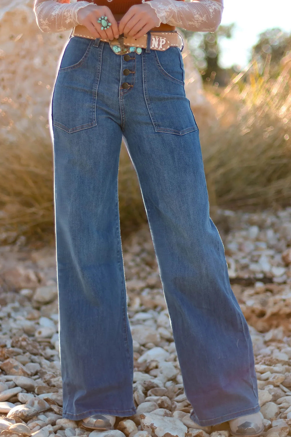 Ashleigh Blue High Waist Jeans