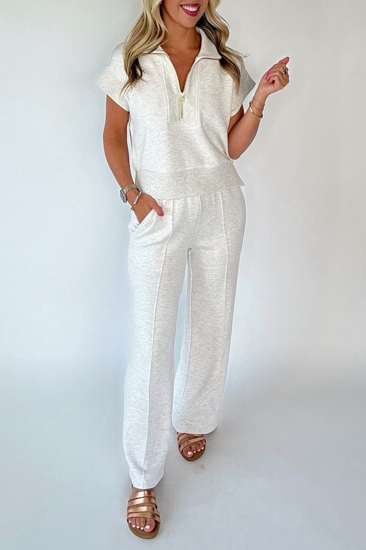 Casual 2pc Pant Set