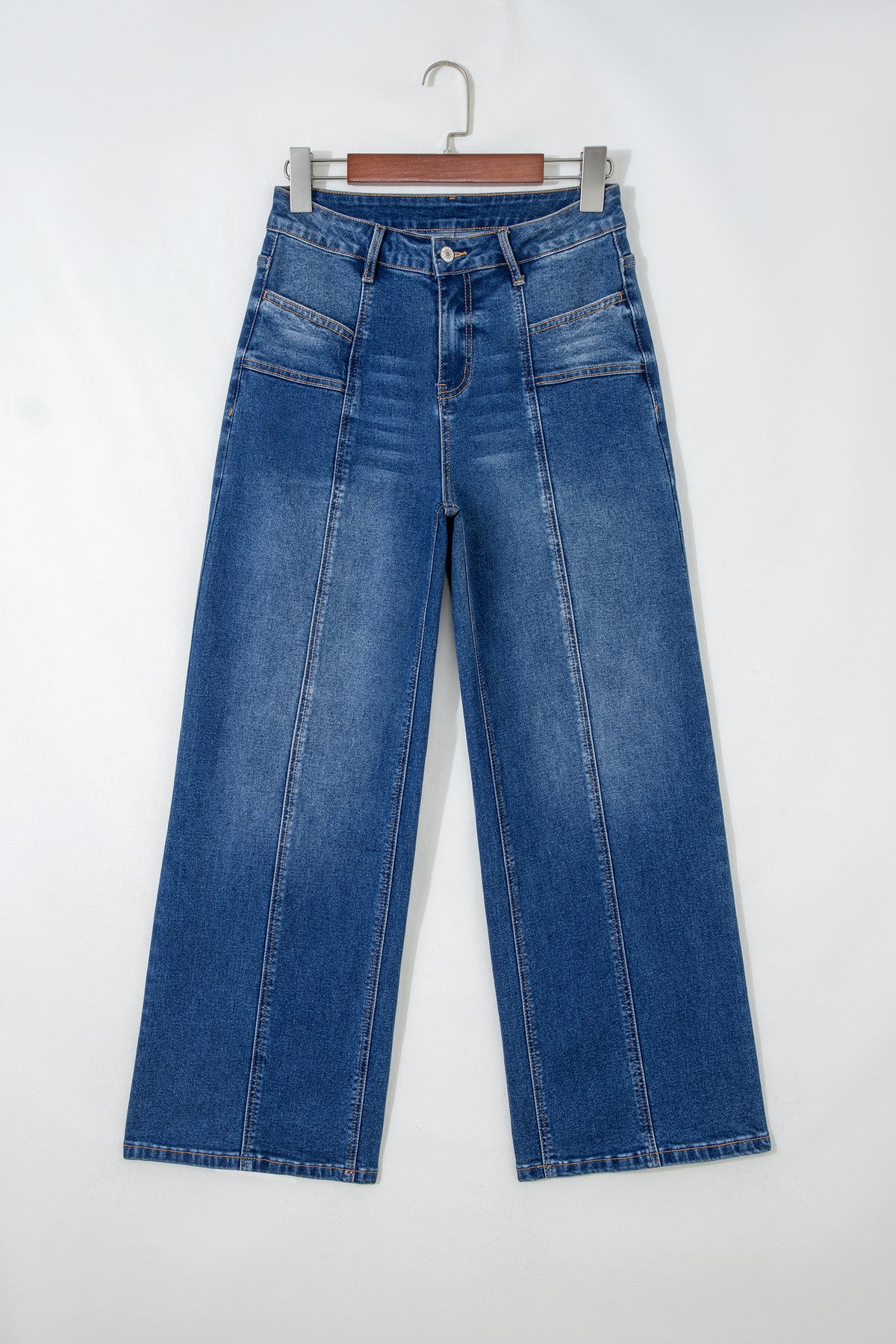 Tailored Seam Detail Jeans