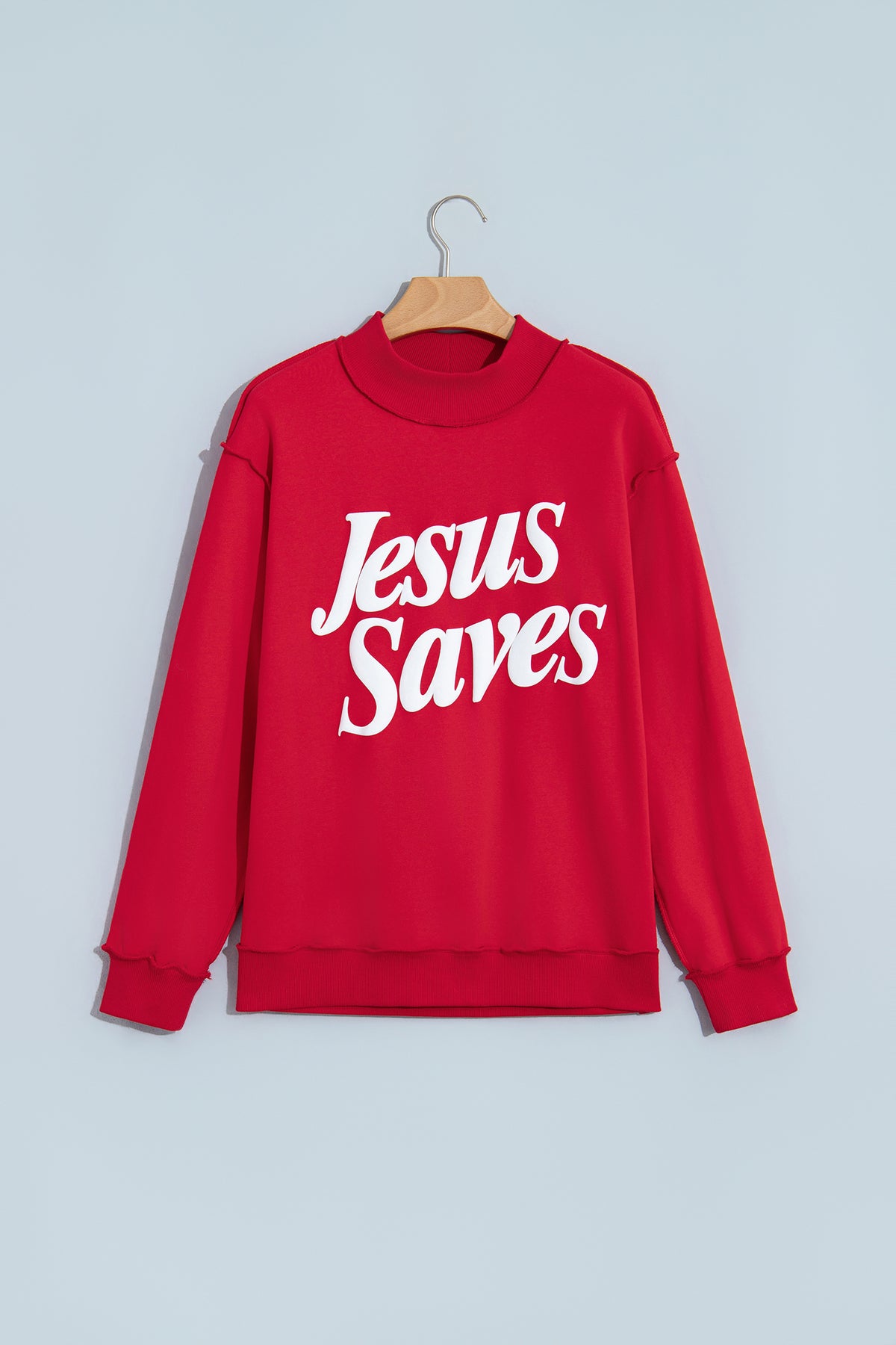 "Jesus Saves" Baggy Sweatshirt