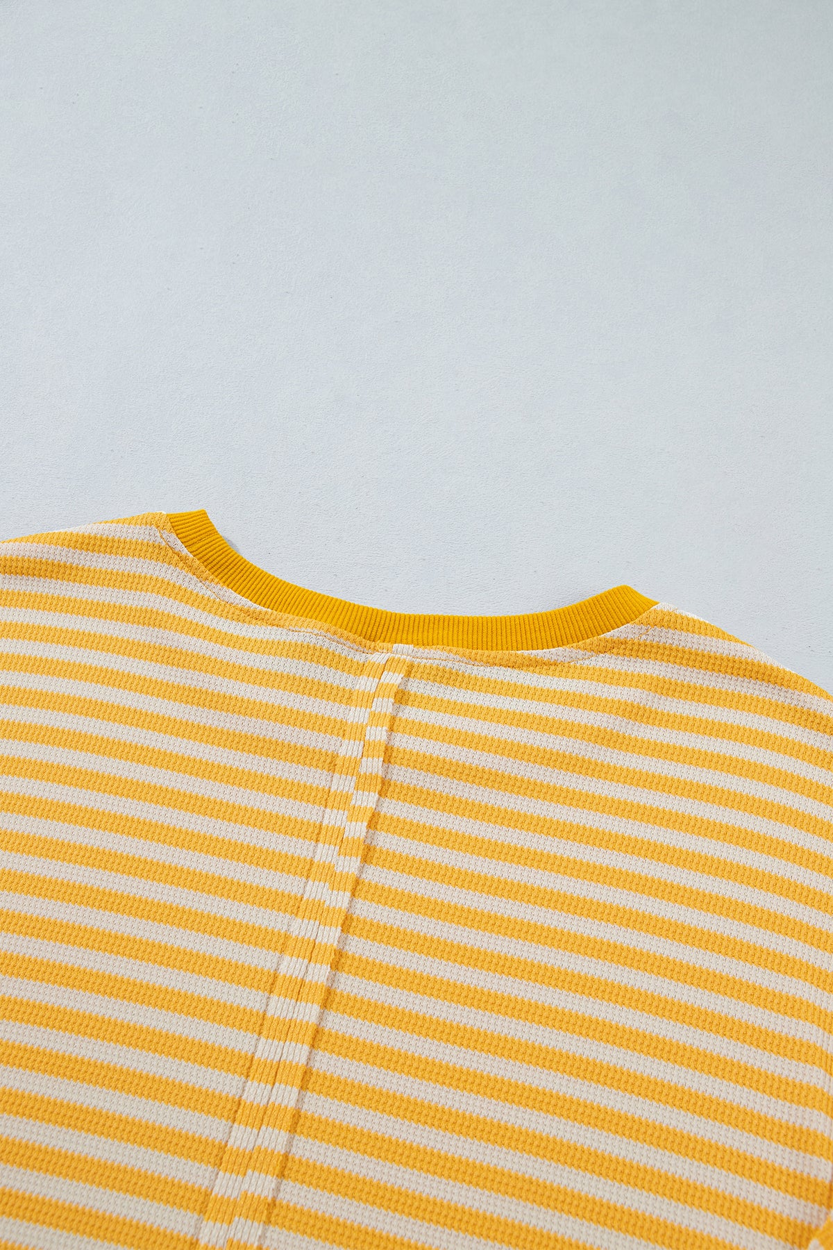 Stripe Knit Long Sleeve Top