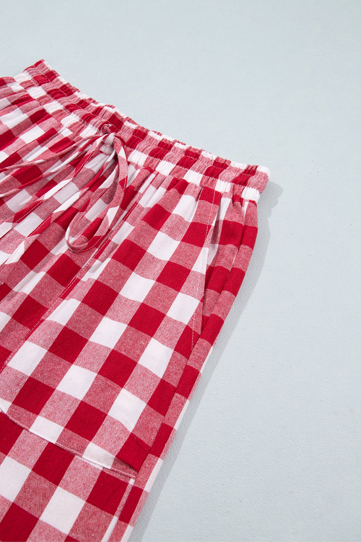 Gingham Plaid Pants