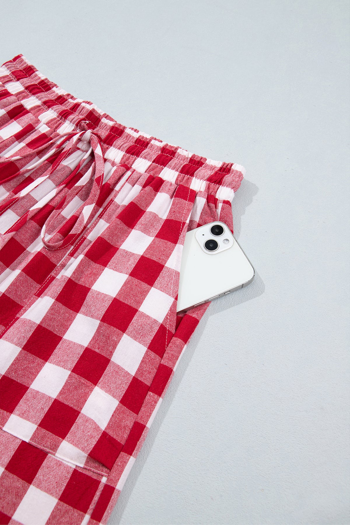 Gingham Plaid Pants