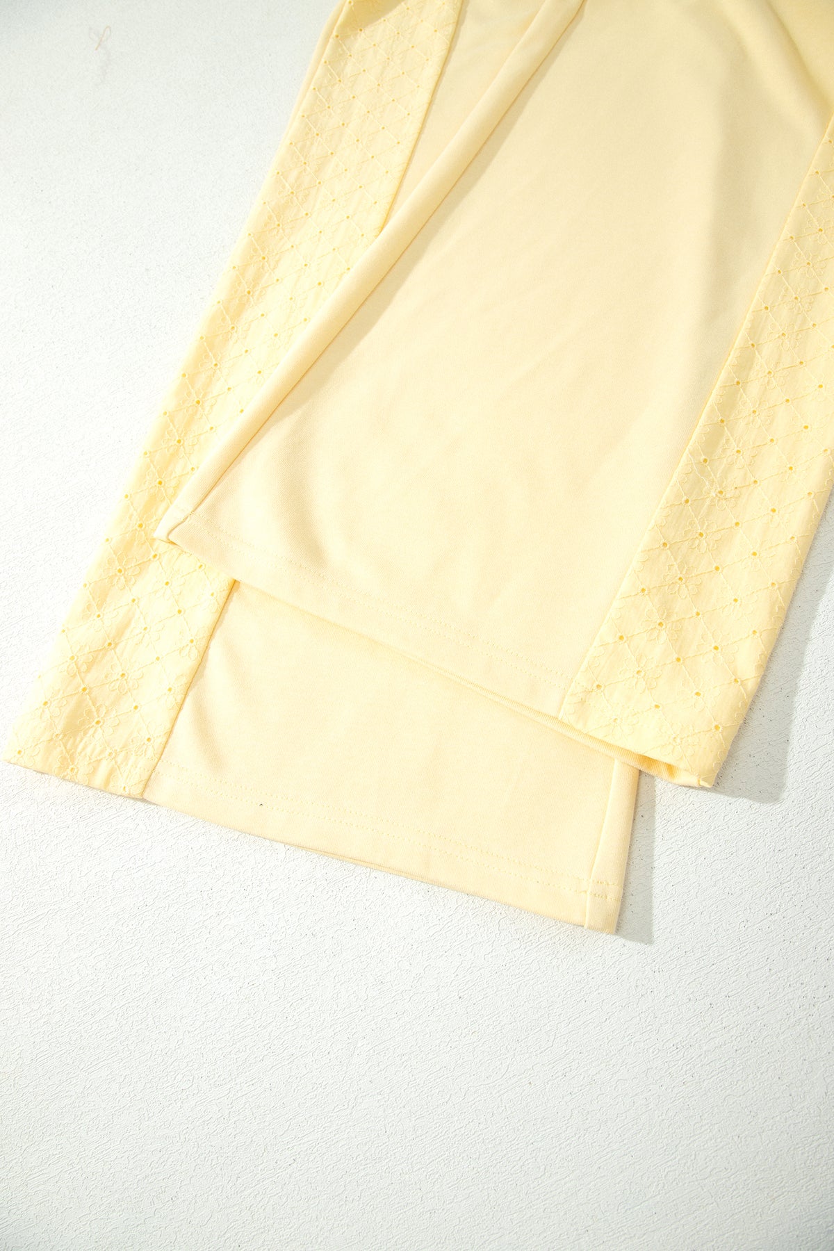 Yellow Cream Pullover w/ Pants Set