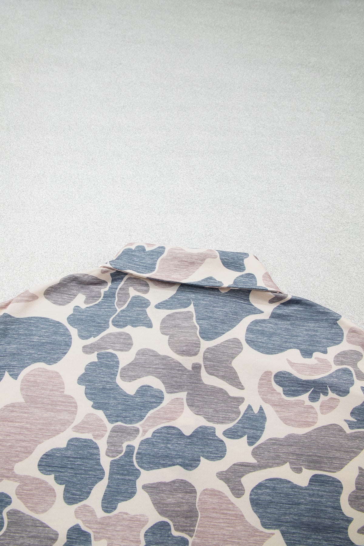 Camo Pullover Sweatshirt