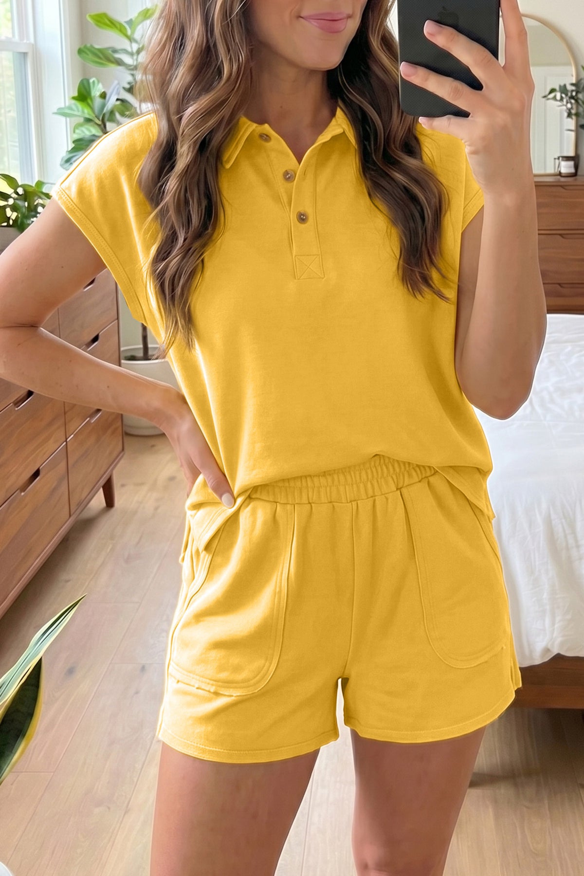 Loose Tee Short Set