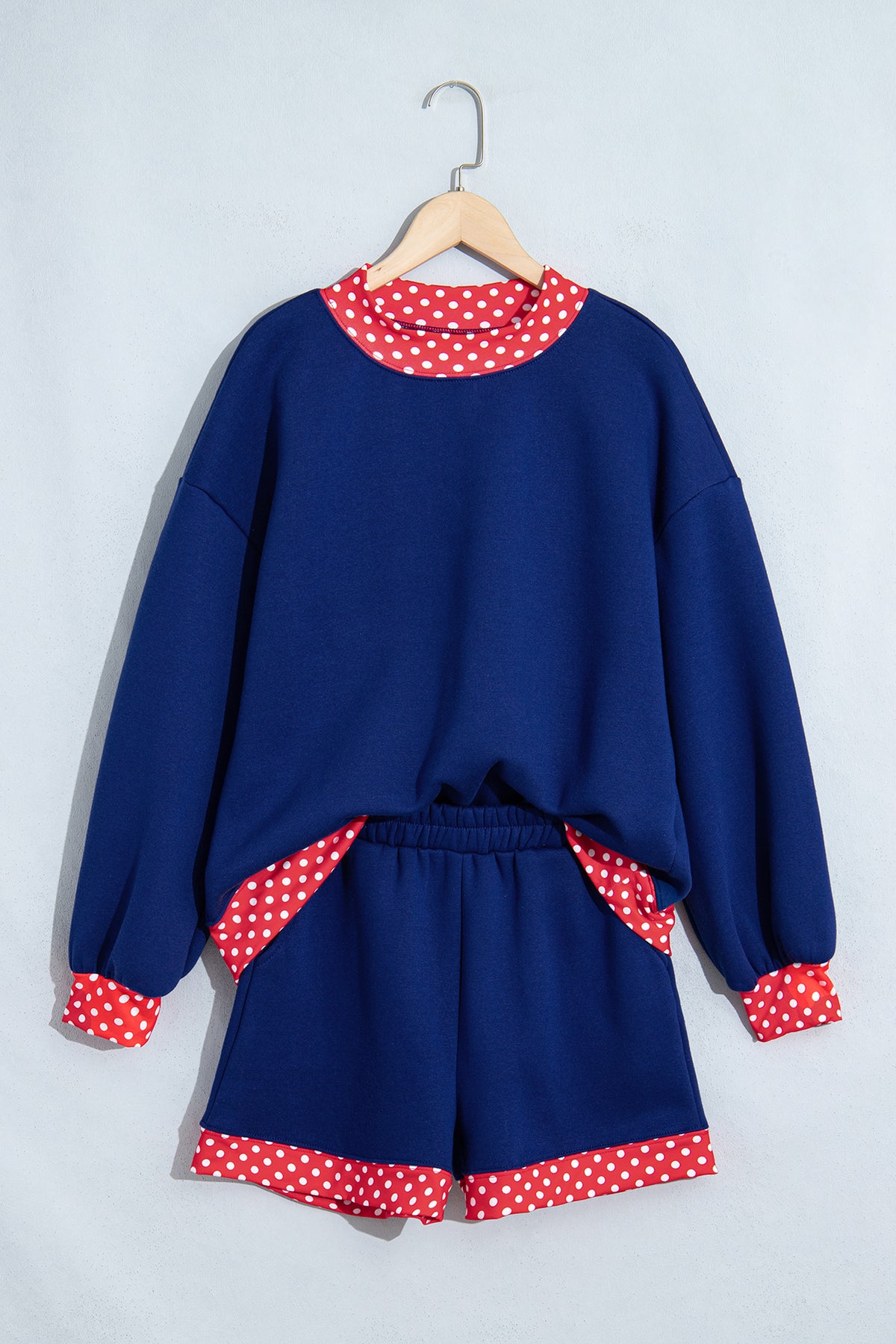 Gingham Pullover w/ Short Set
