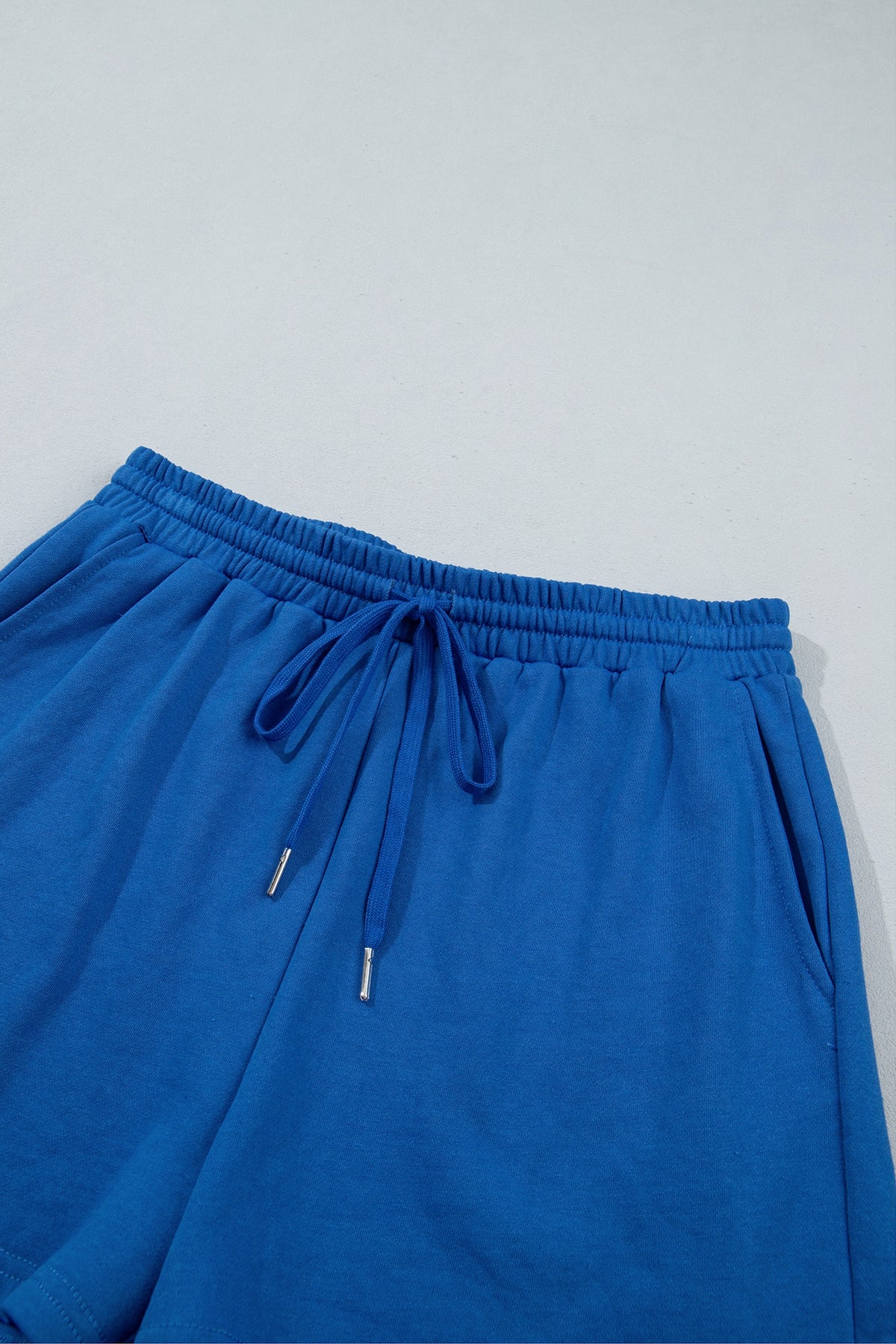 Long Sleeve Top w/Drawstring Shorts Set