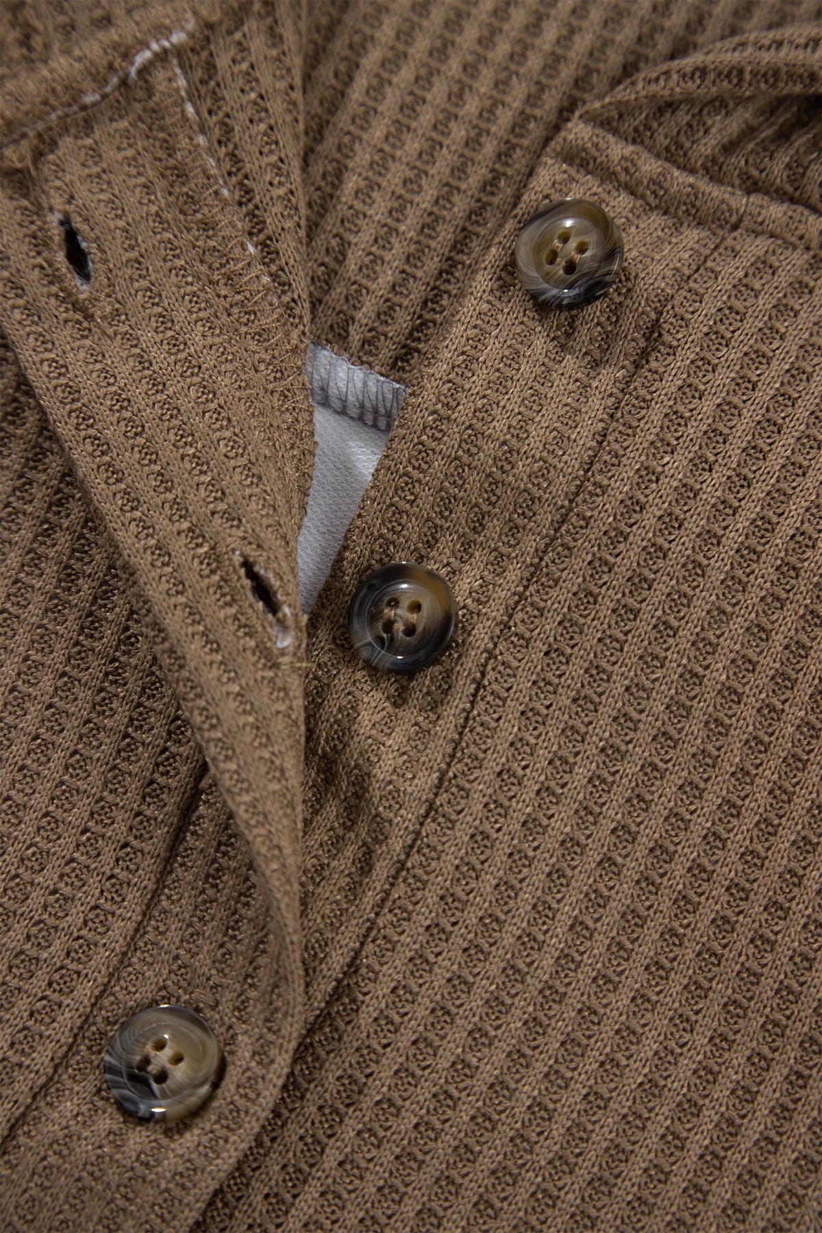 Camouflage Waffle Knit Plus Size Hoodie