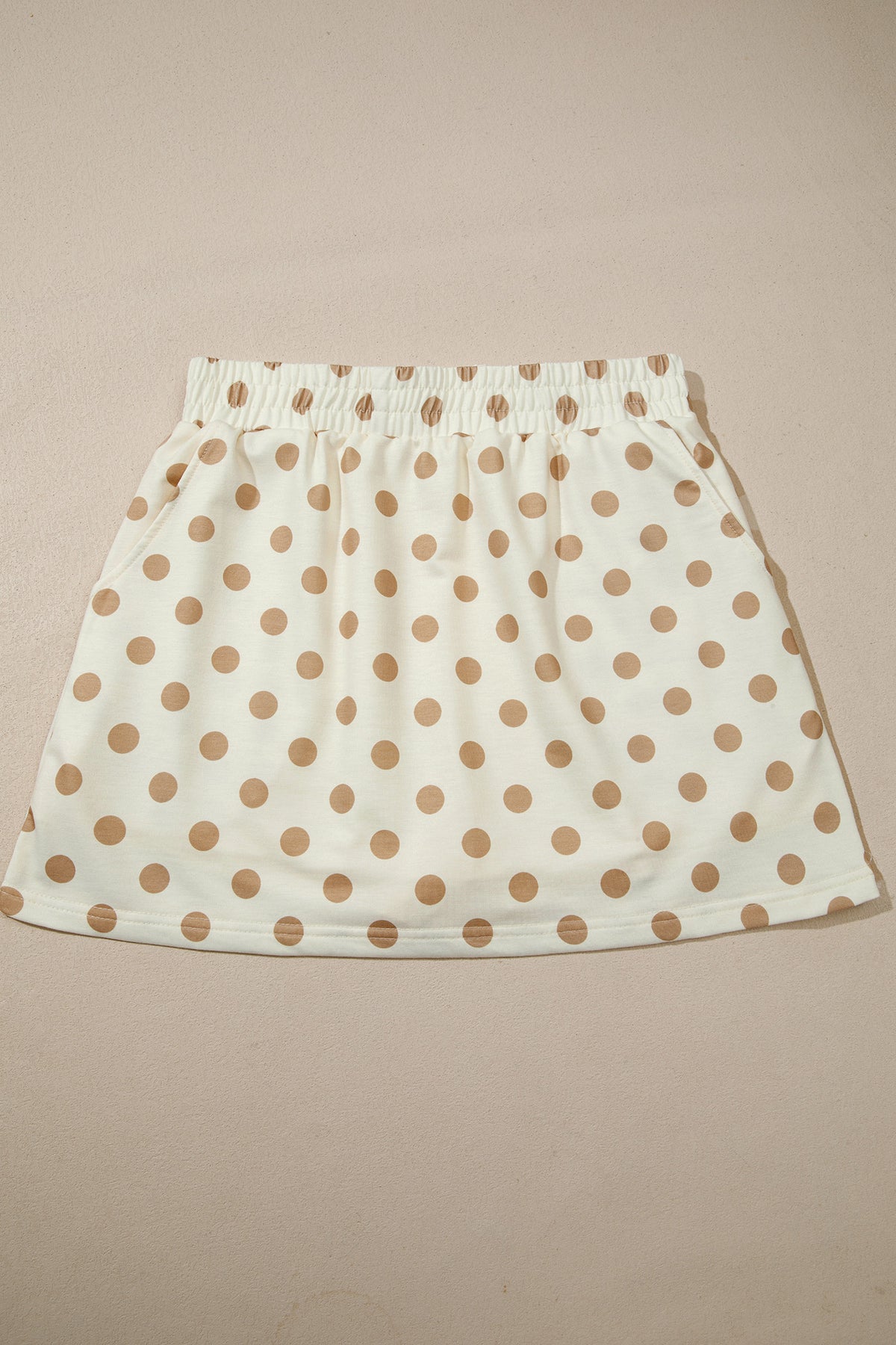 Polka Dot Long Sleeve Top w/Skort Set
