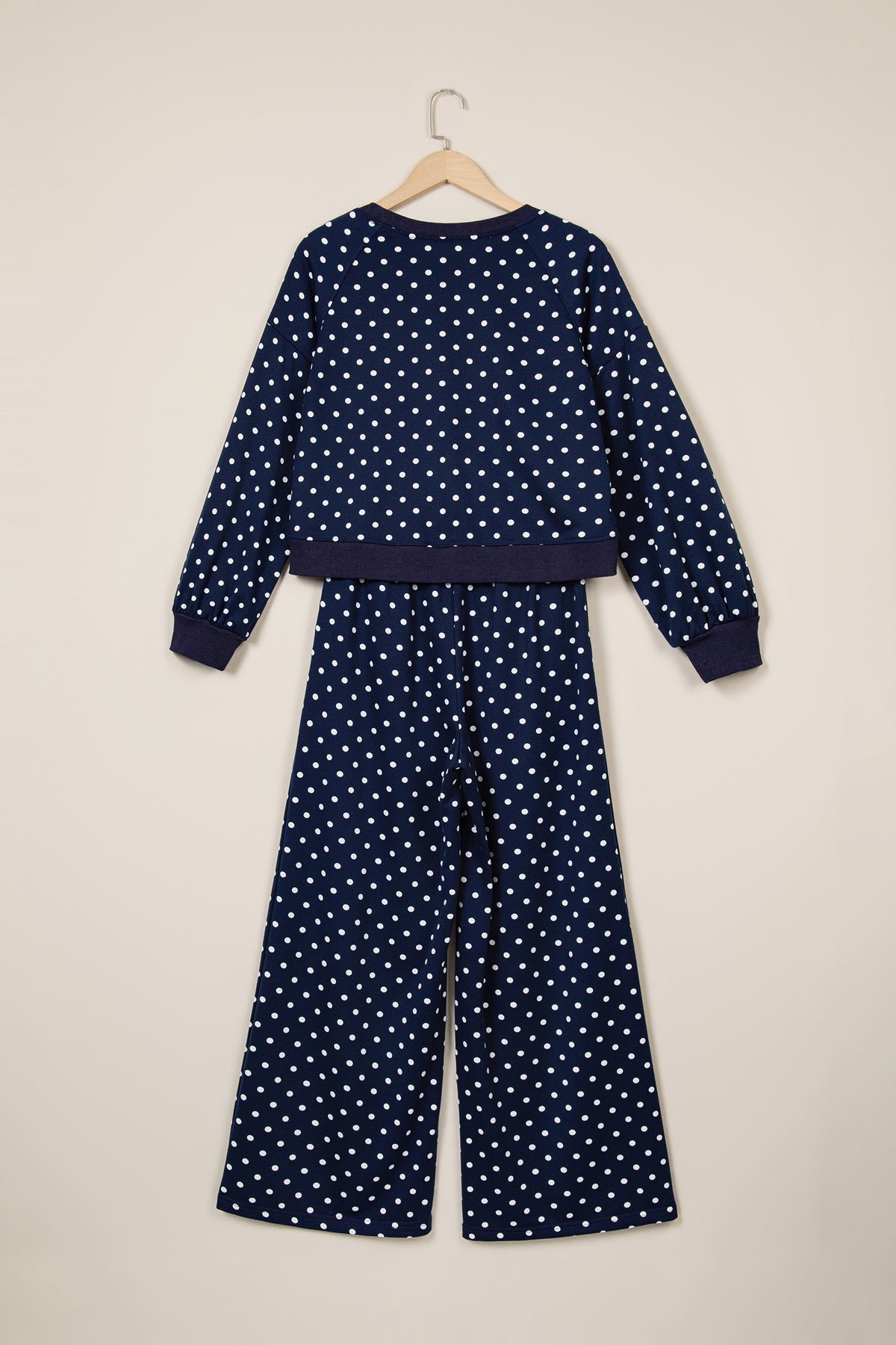 Polka Dot Long Sleeve 2pc Set