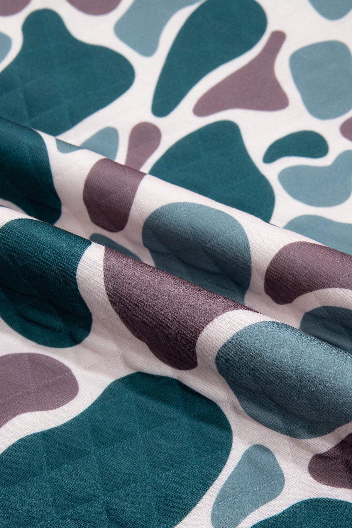 Camouflage Button Pullover