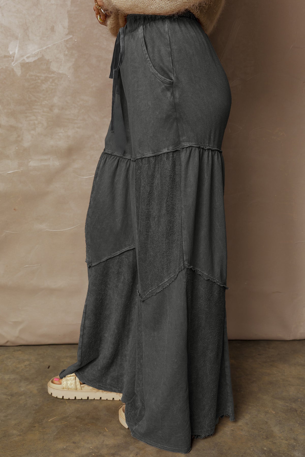 Mineral Wash Drawstring Pants