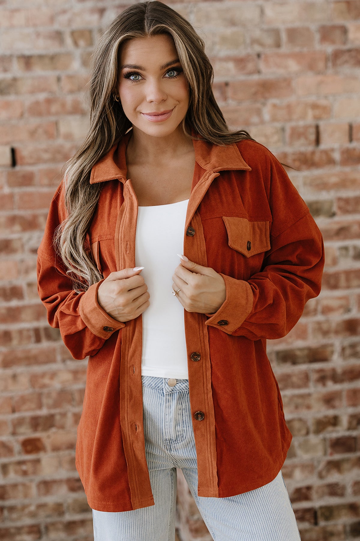 Velvet Casual Shacket