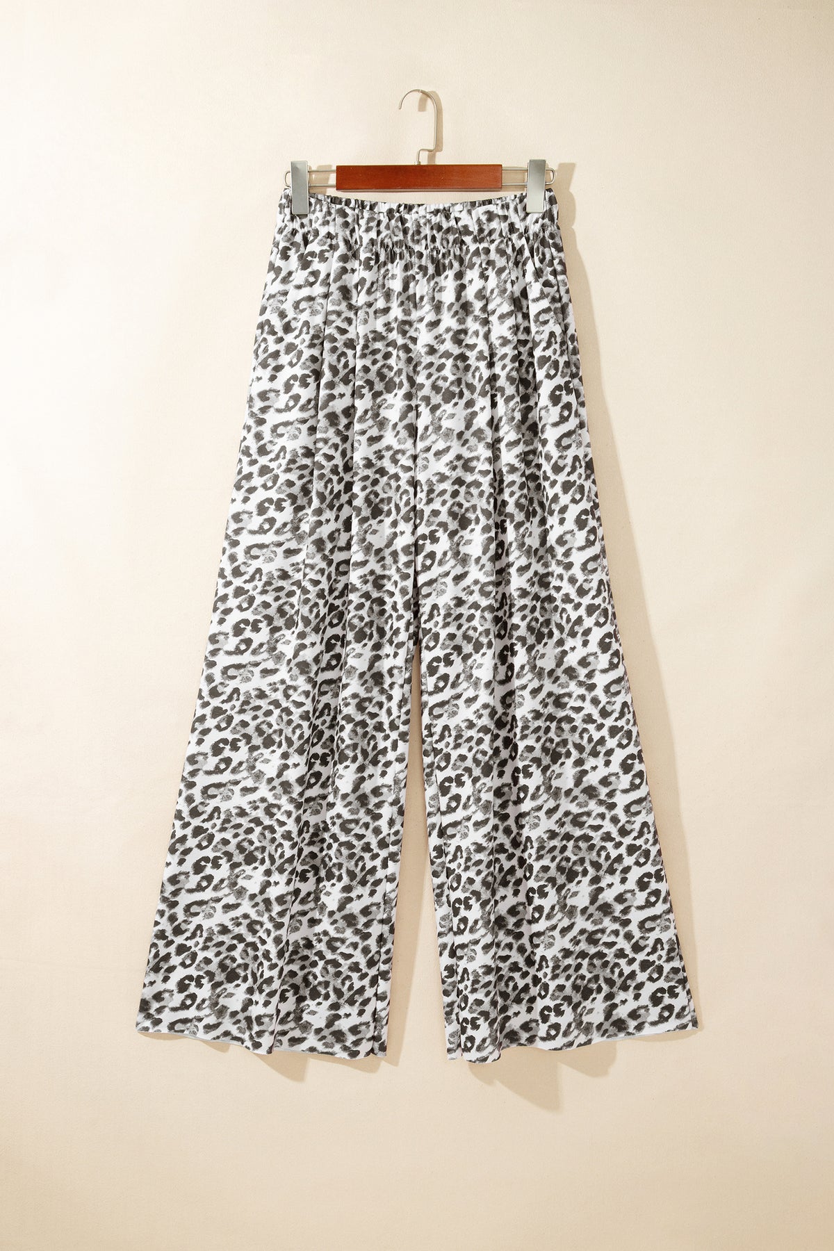 Leopard Print Full Length Pants