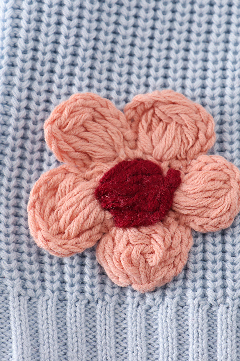 Floral Hand Embroidered Sweater