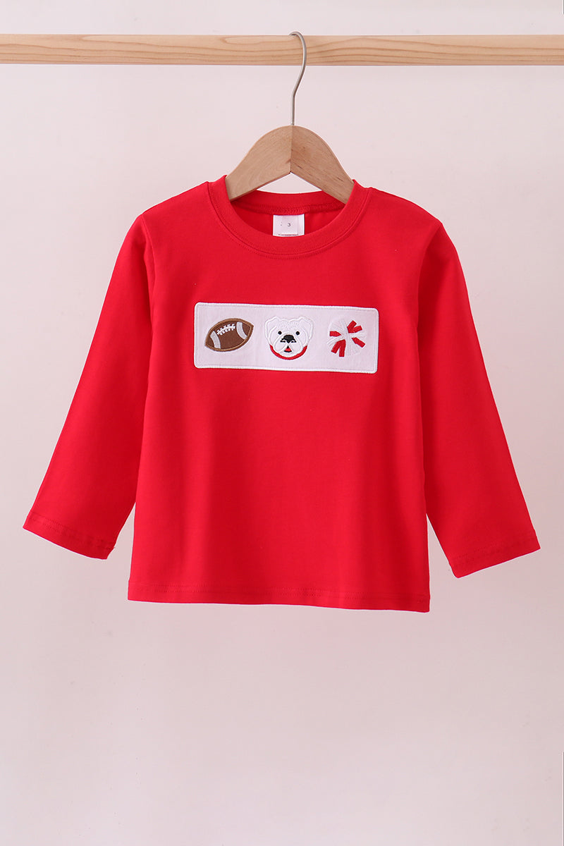 Premium GA Bulldog Embroidered Top