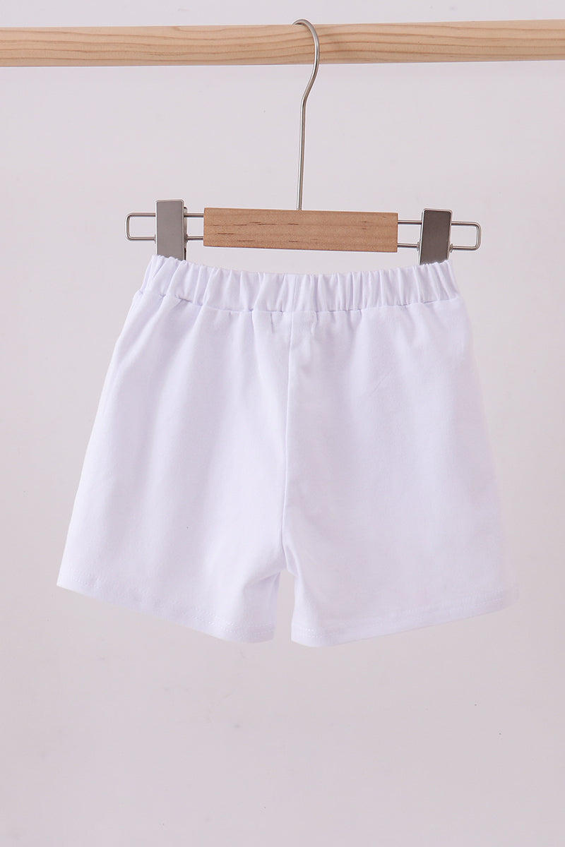 Premium White Shorts