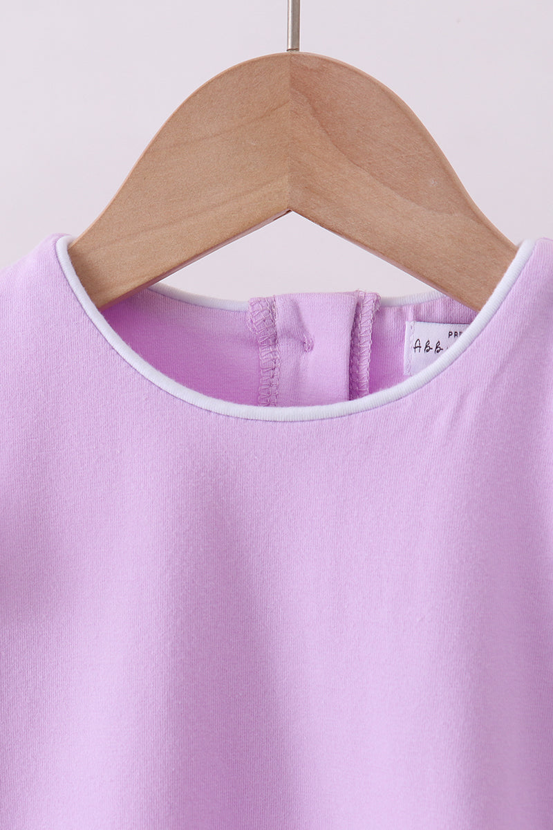 Flutter Sleeve Scalloped Top