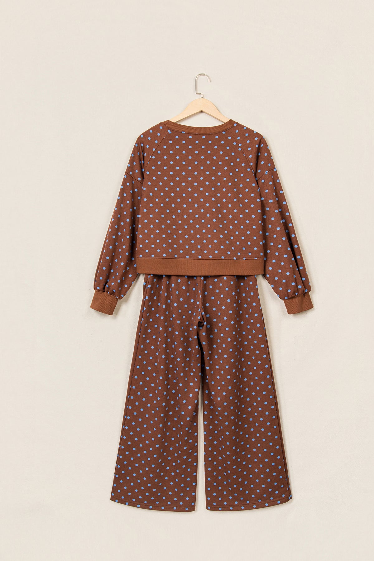 Polka Dot Long Sleeve 2pc Set