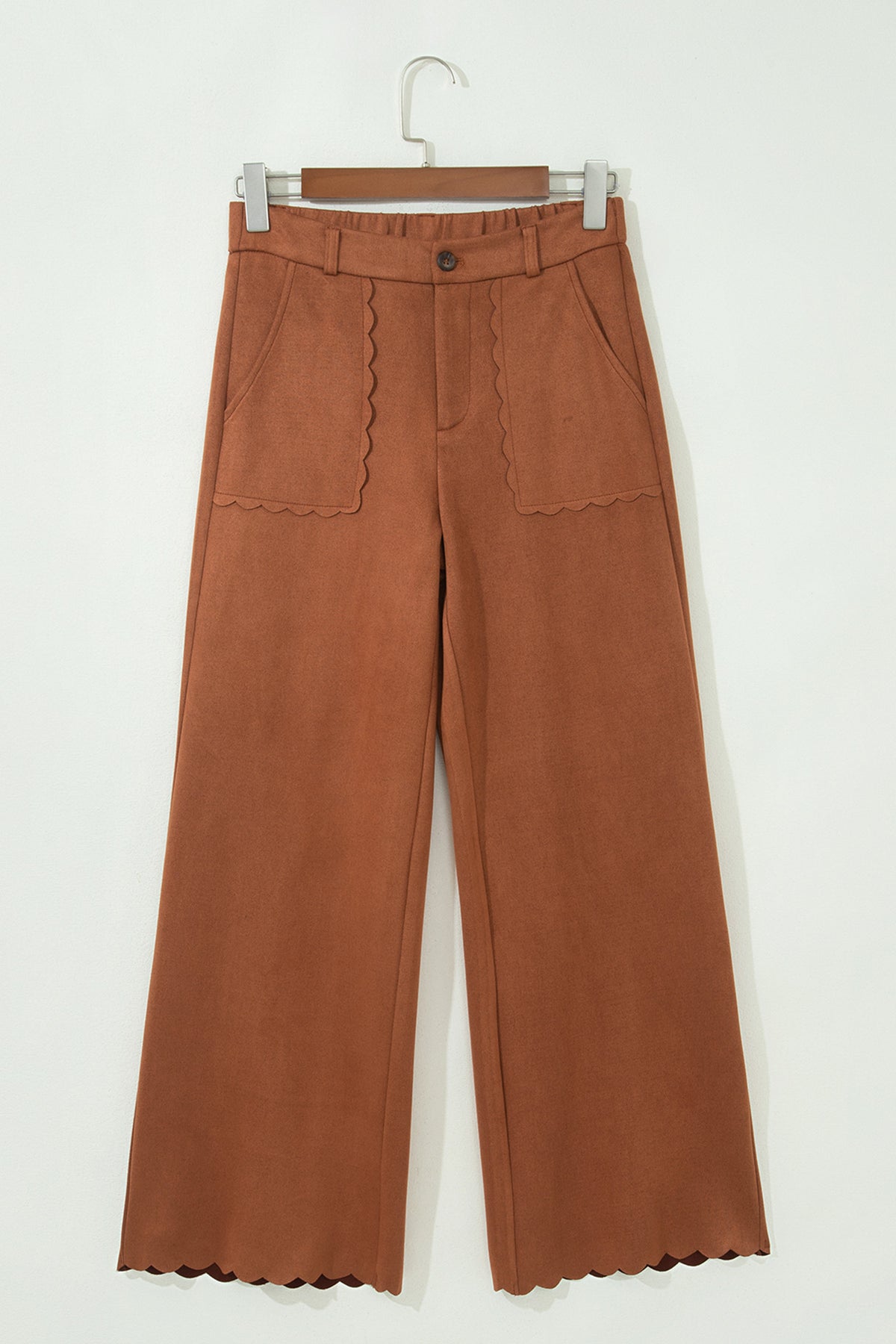 Scalloped Edge Pants