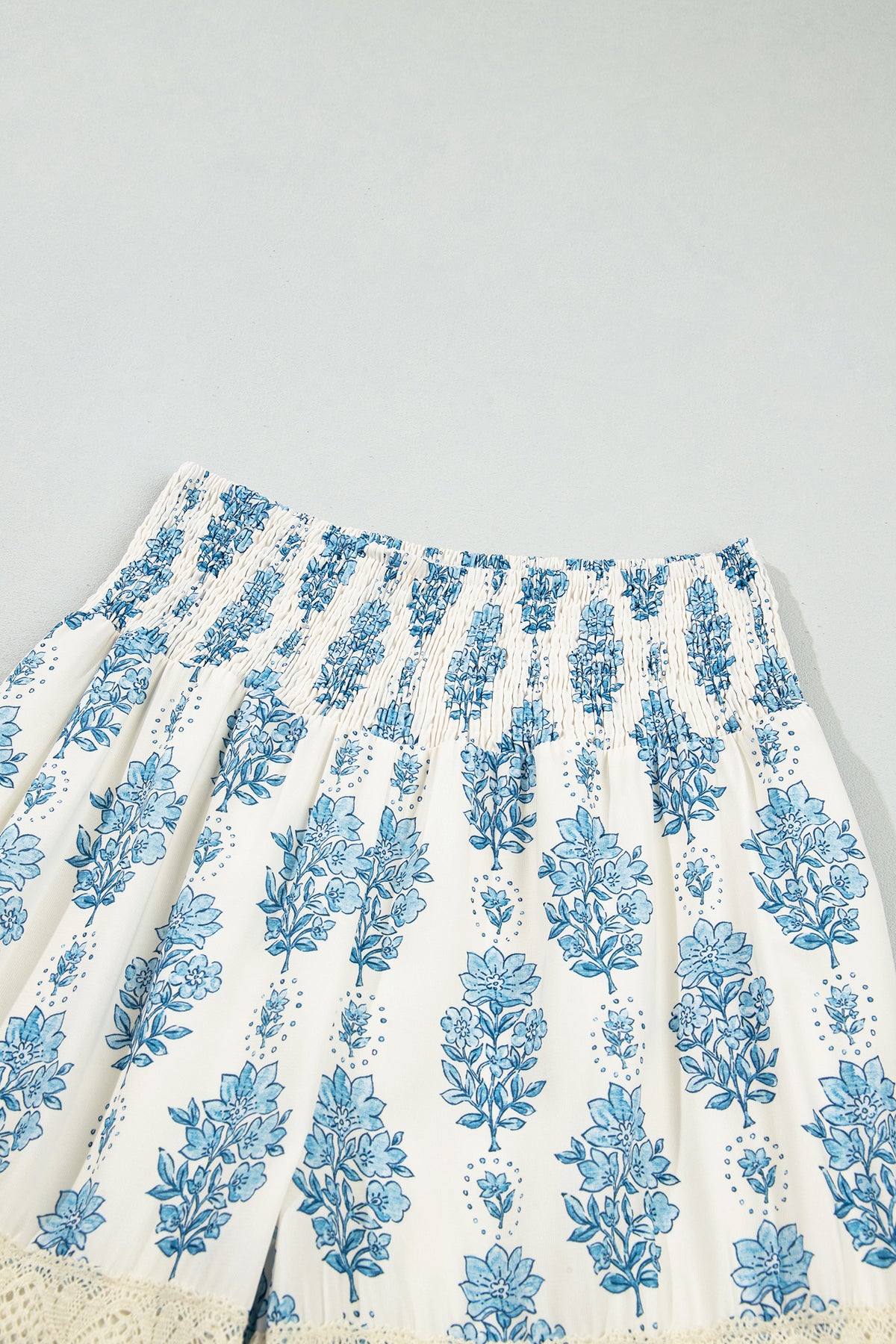 Floral Lace Wide Leg Pants