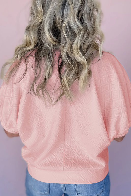 Striped Sleeve Blouse