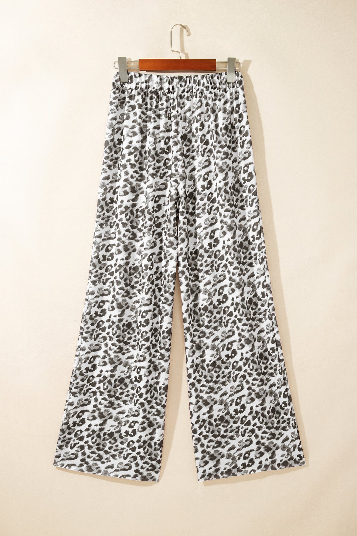 Leopard Print Full Length Pants