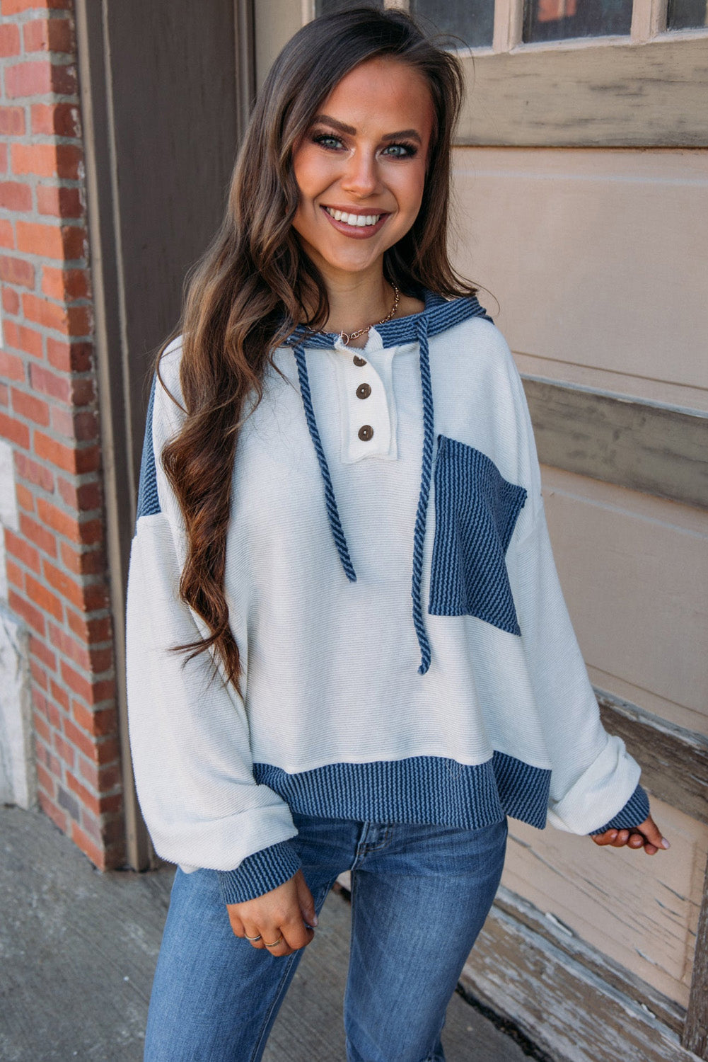 Pocket Hooded Top