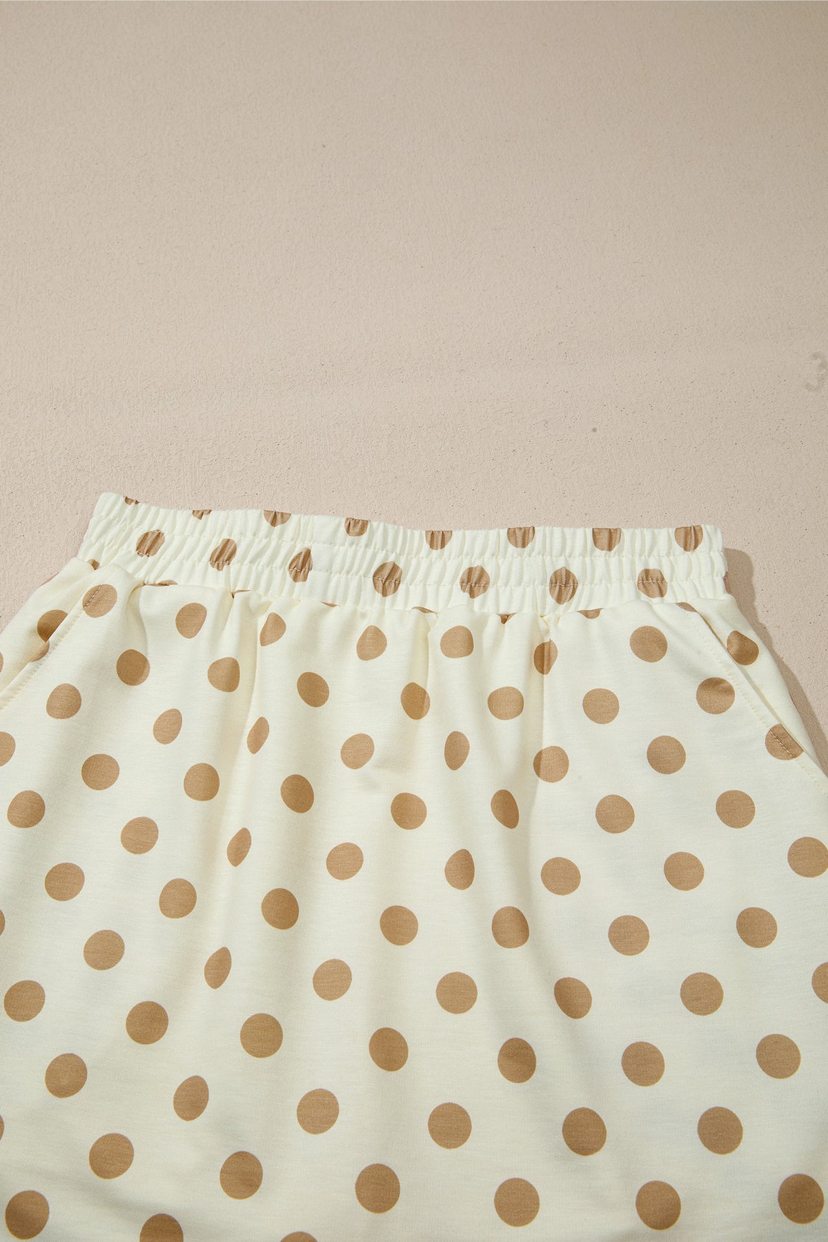 Polka Dot Long Sleeve Top w/Skort Set