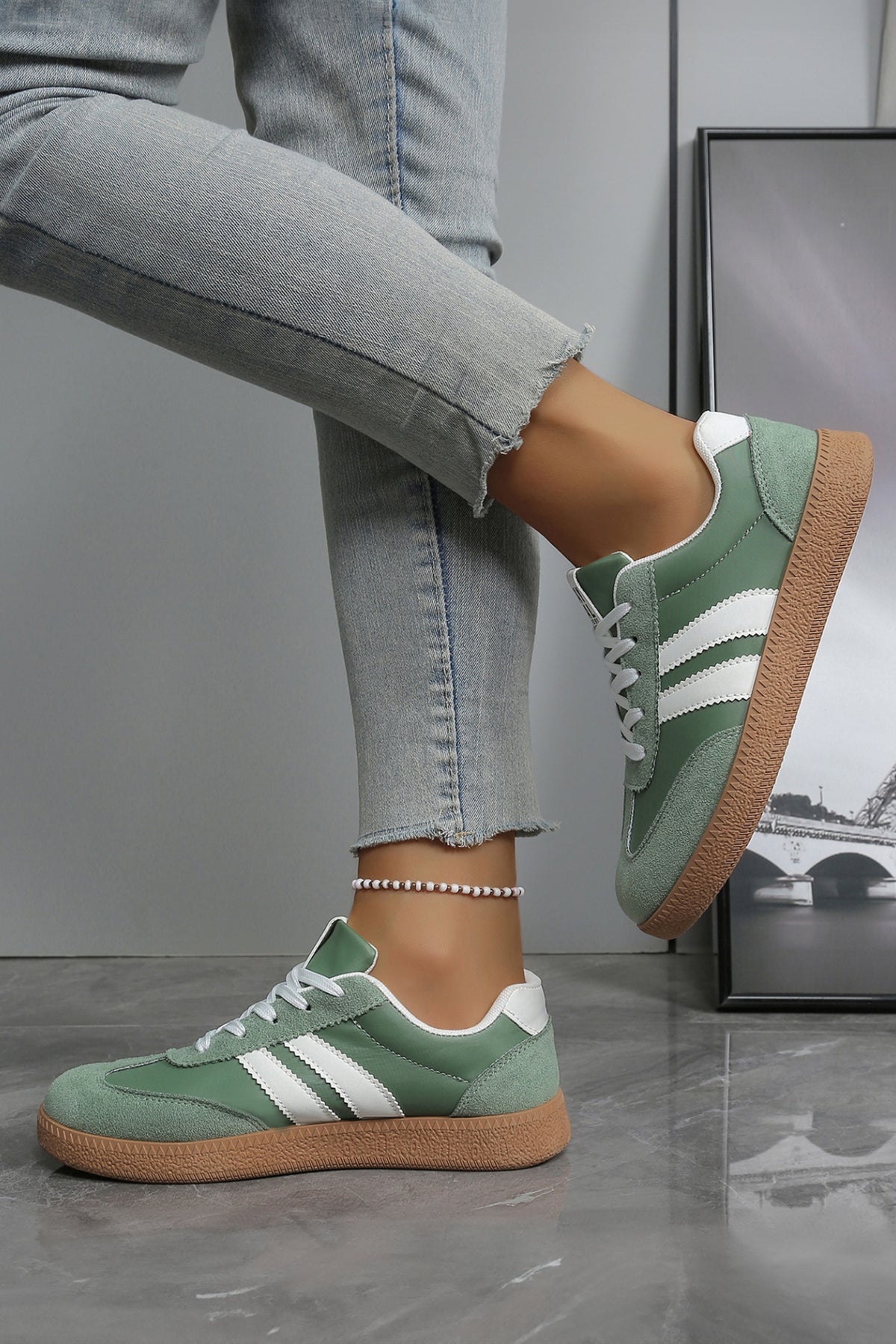 Varsity Lace Up Shoes