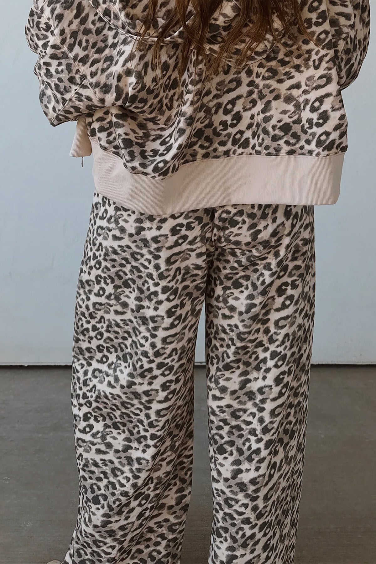 Leopard Print Full Length Pants