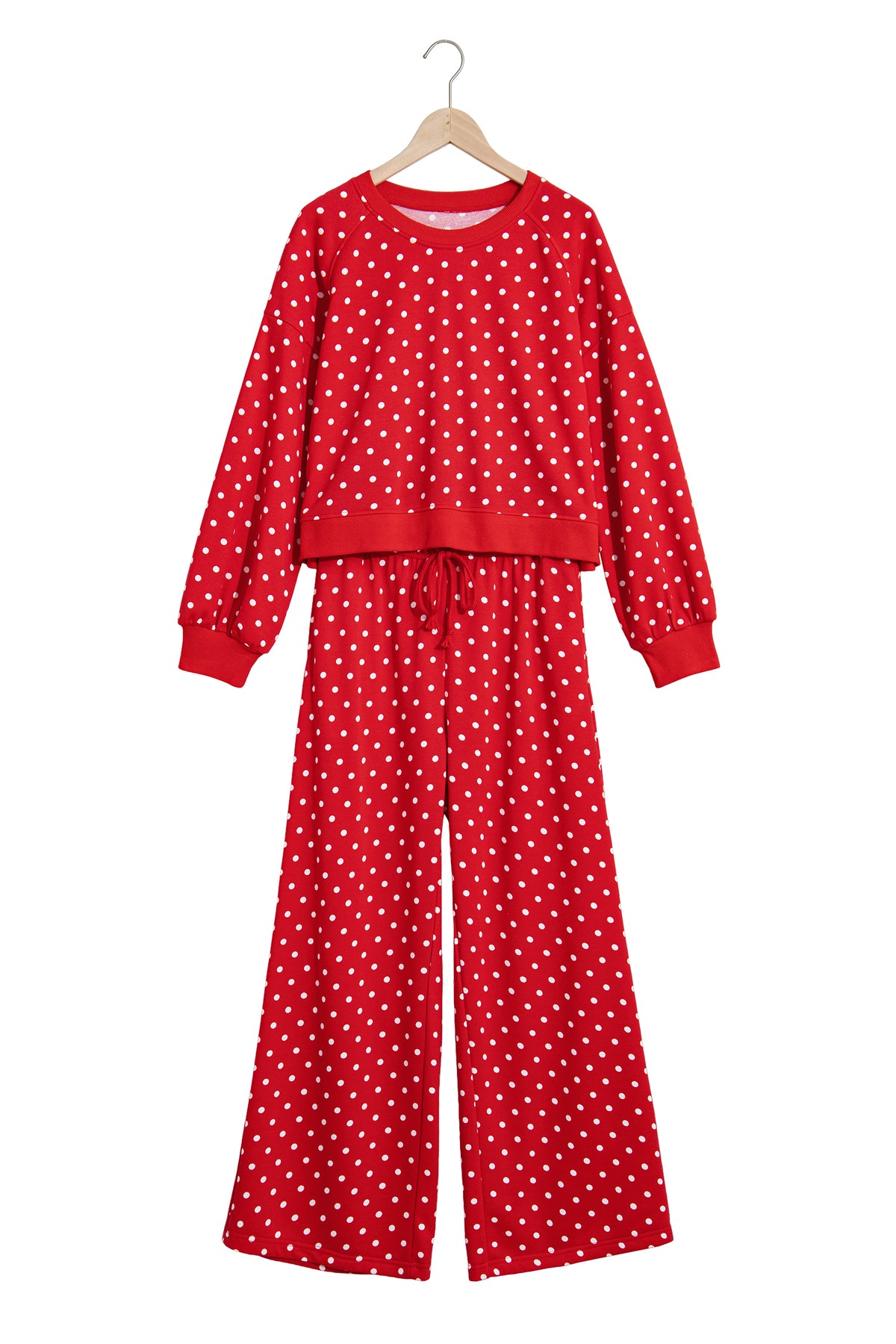 Polka Dot Long Sleeve 2pc Set
