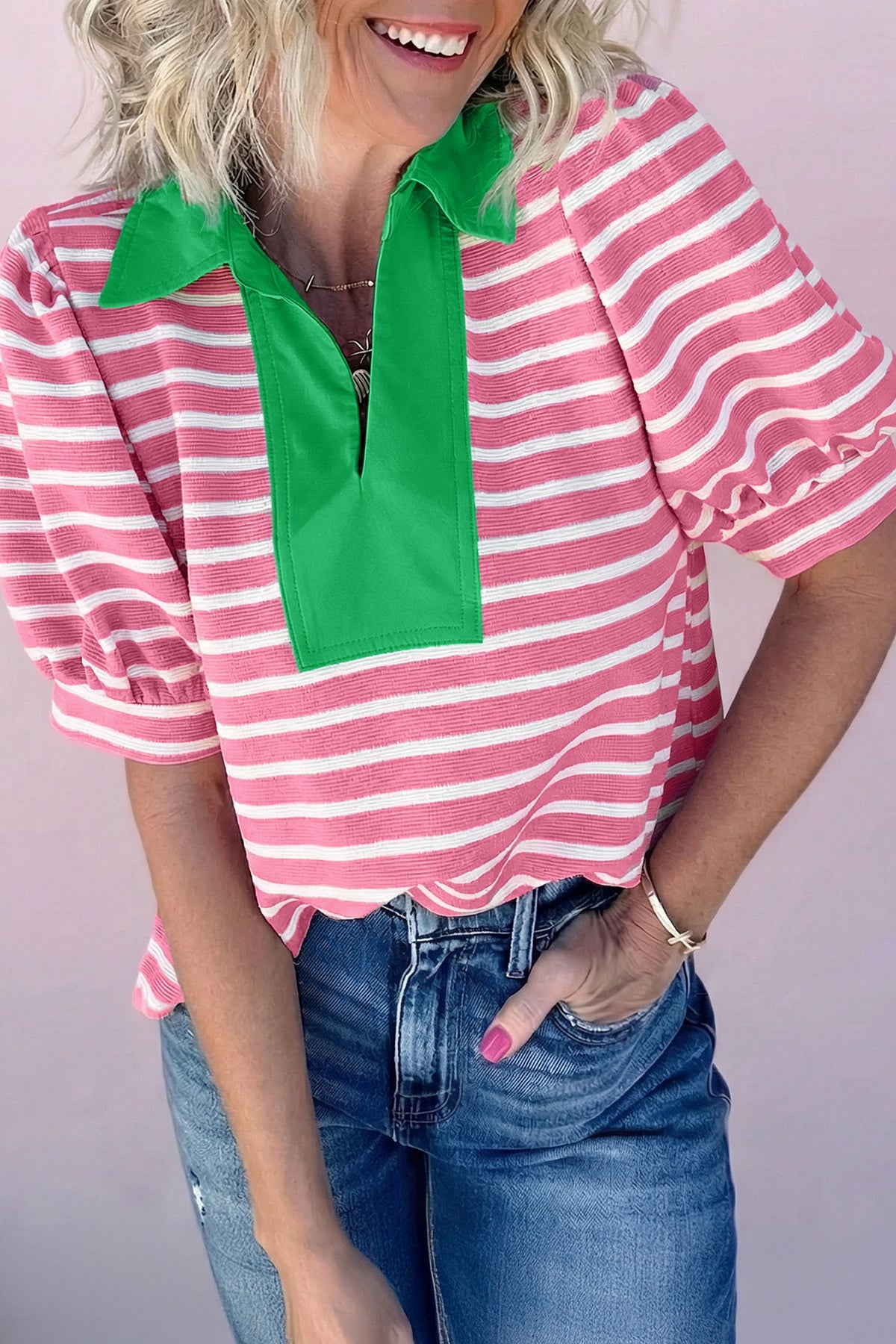 Short Sleeve Blouse