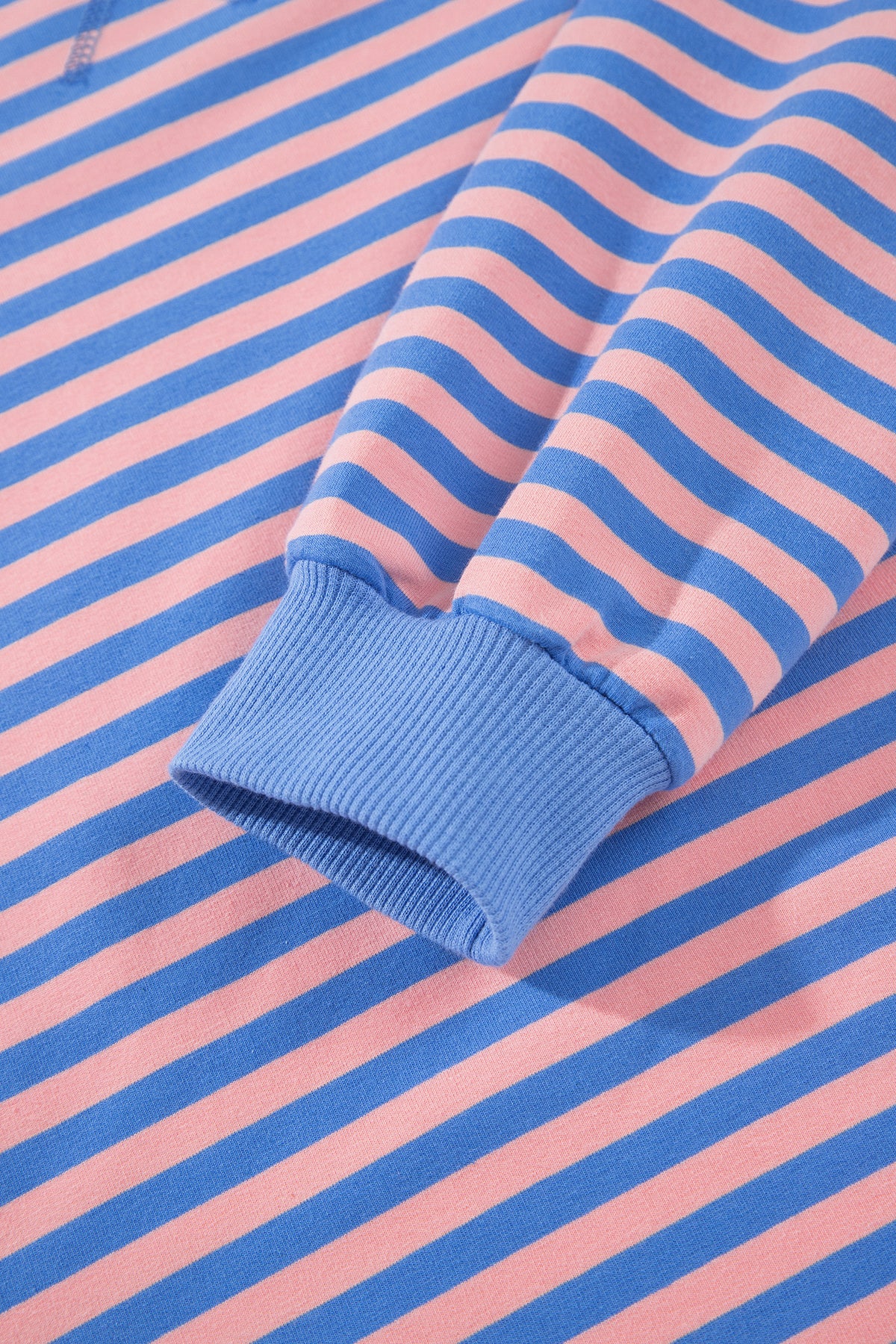 Stripe Long Sleeve Pullover Skort Set