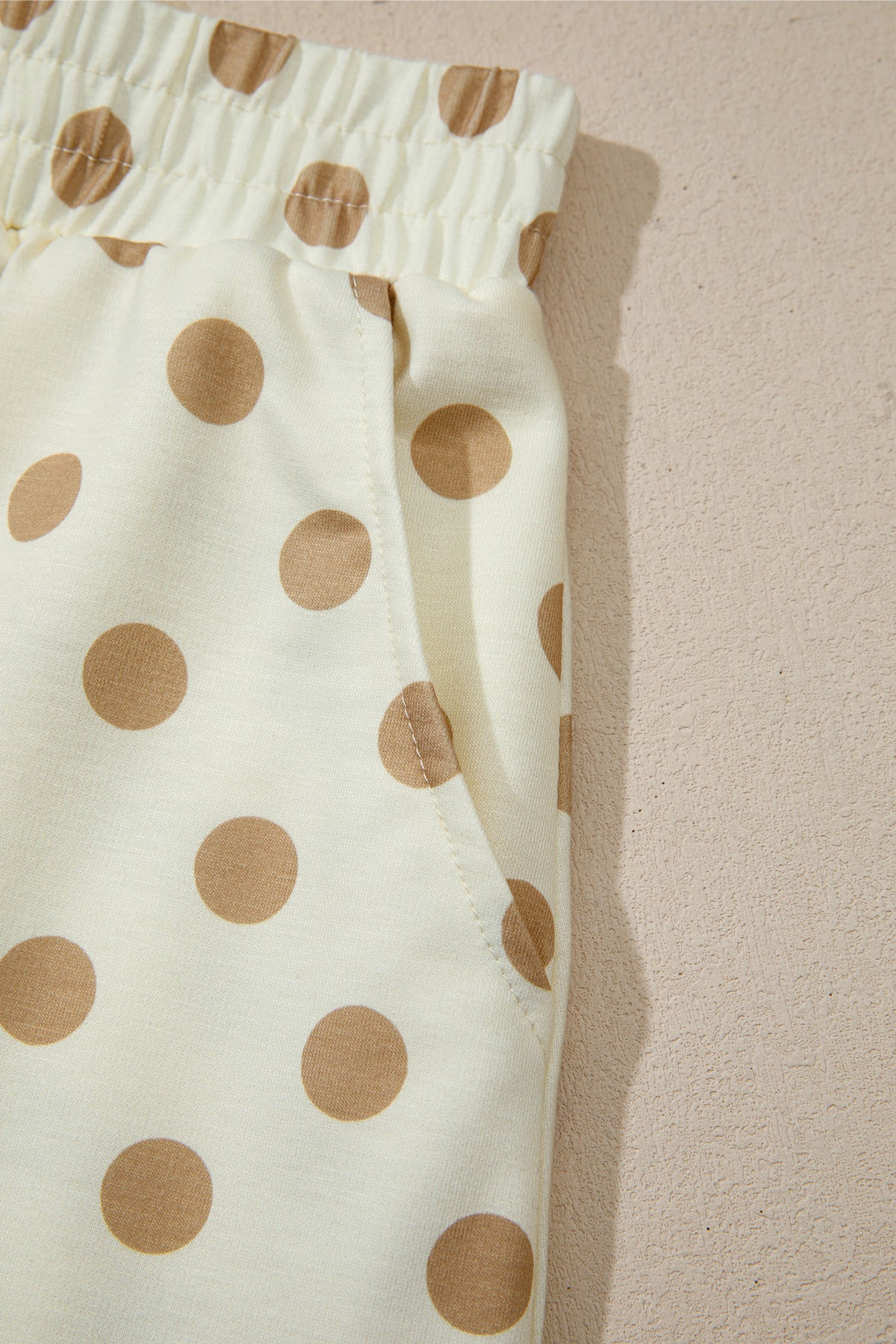 Polka Dot Long Sleeve Top w/Skort Set