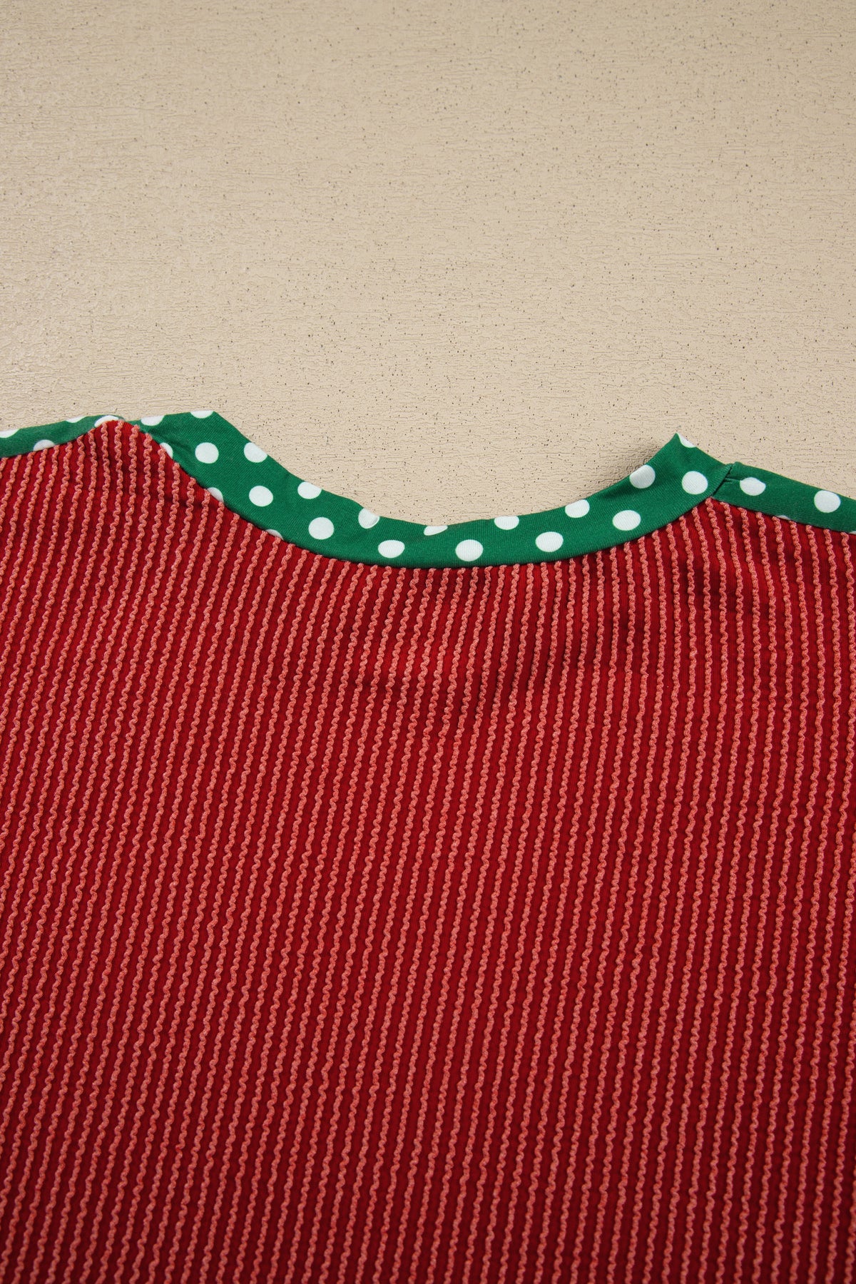 Cozy Polka Dot Long Sleeve 2pcs Set