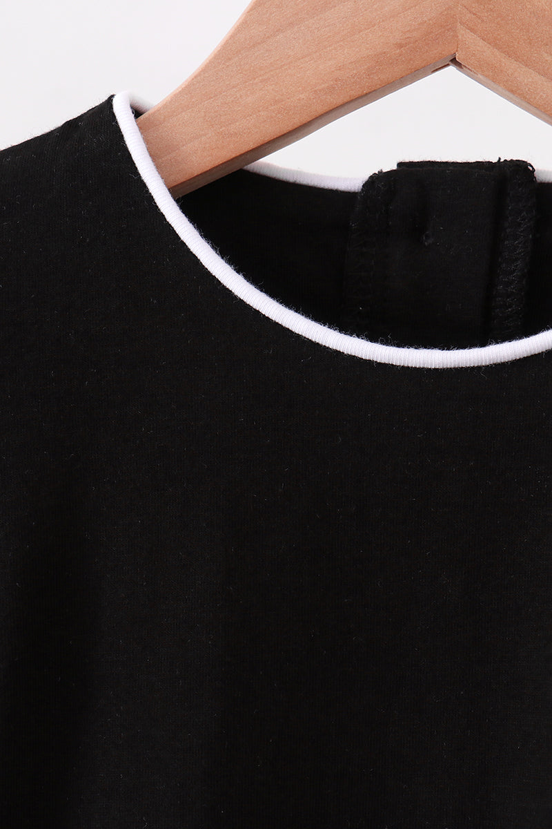 Flutter Sleeve Scalloped Top