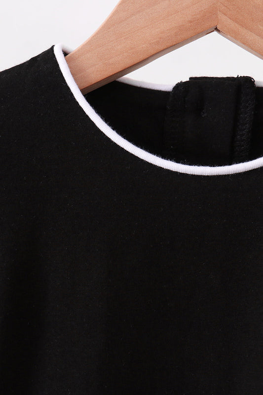 Flutter Sleeve Scalloped Top