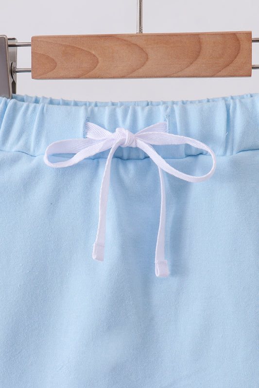 Mint Scallop Bow Skort