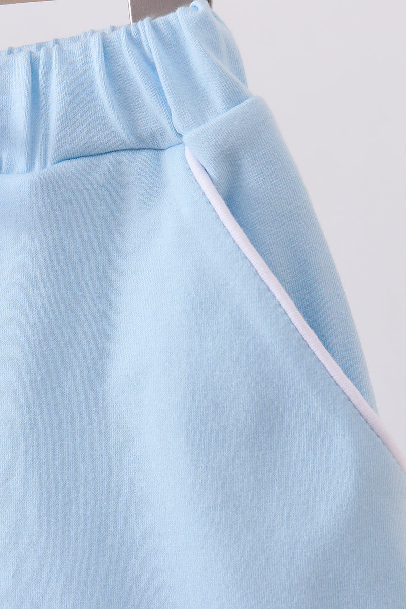 Mint Scallop Bow Skort