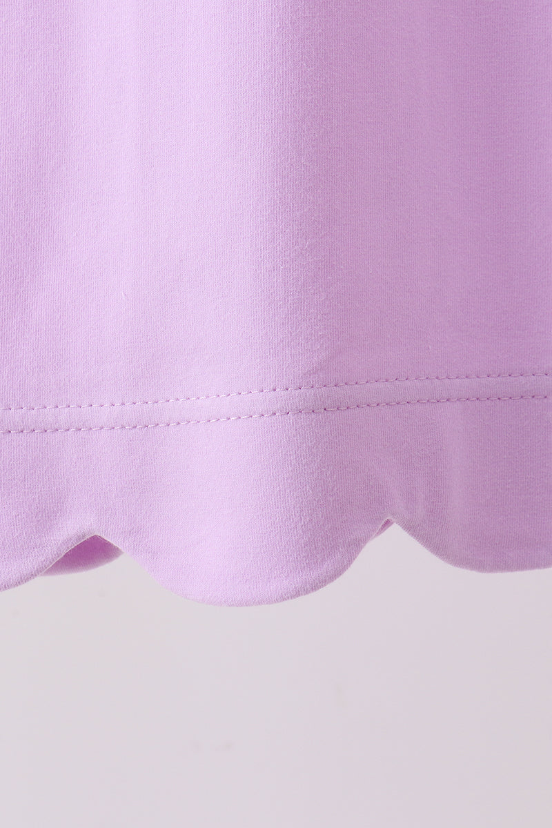Scalloped Bow Dress