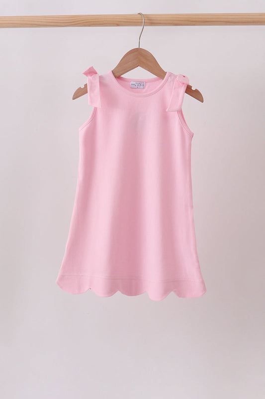 Scalloped Bow Dress