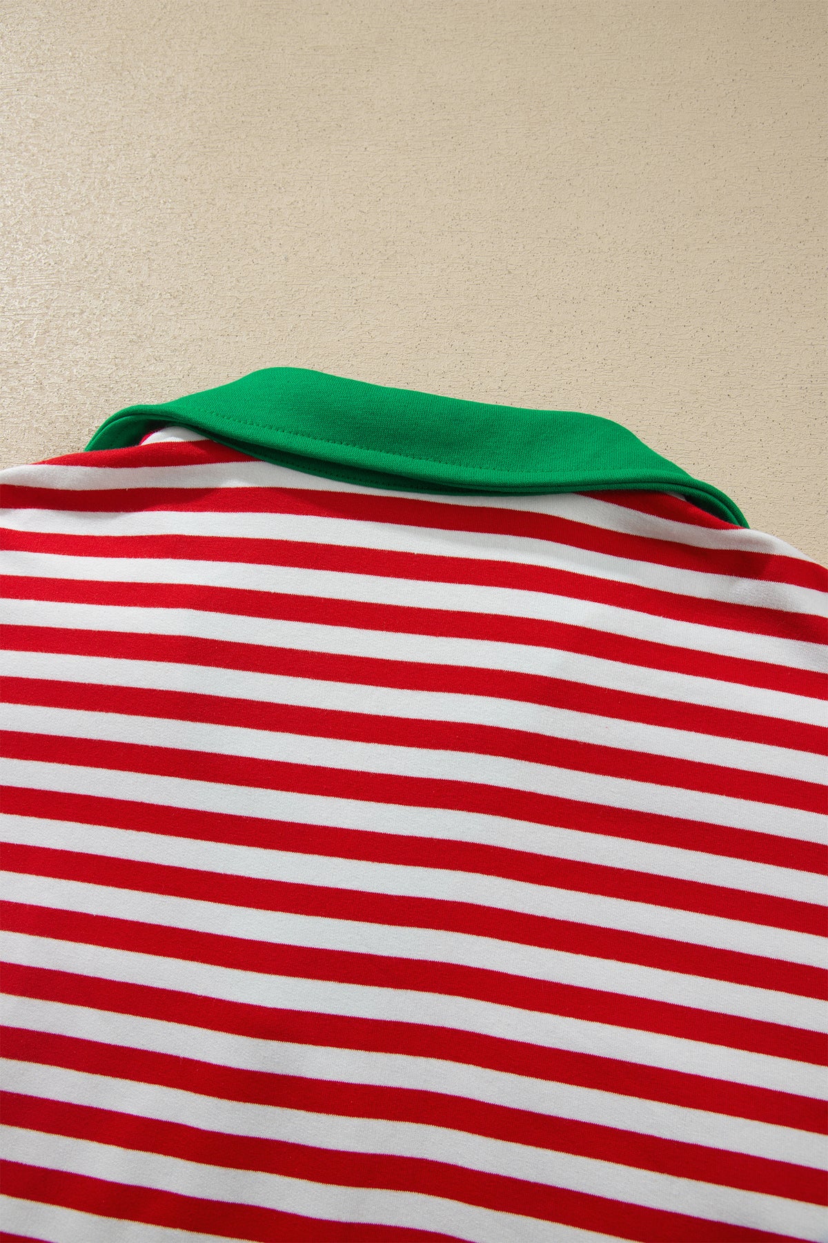 Stripe Long Sleeve Shirt w/Shorts Set