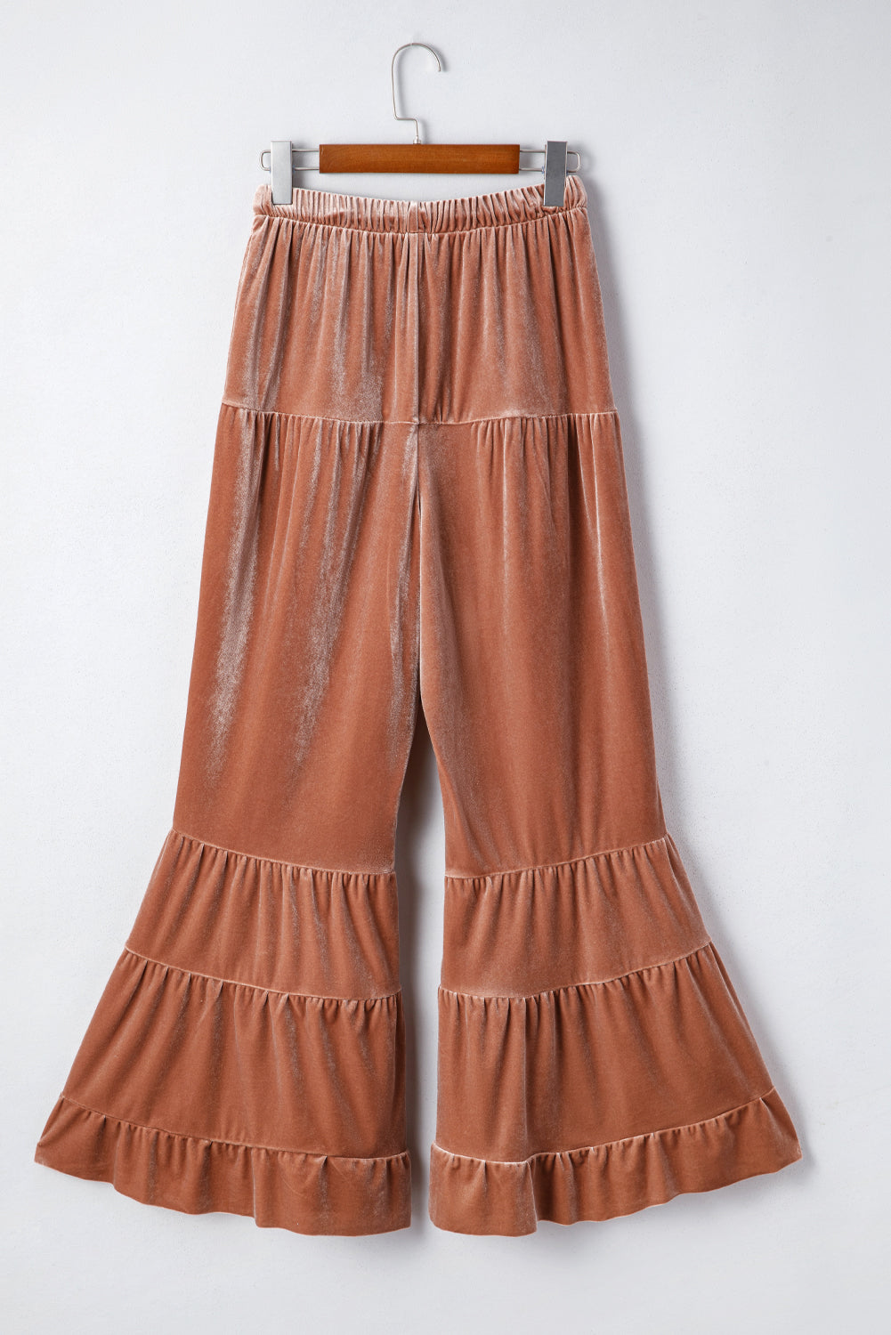 Mineral Wash High Waist Bell Bottom Pants