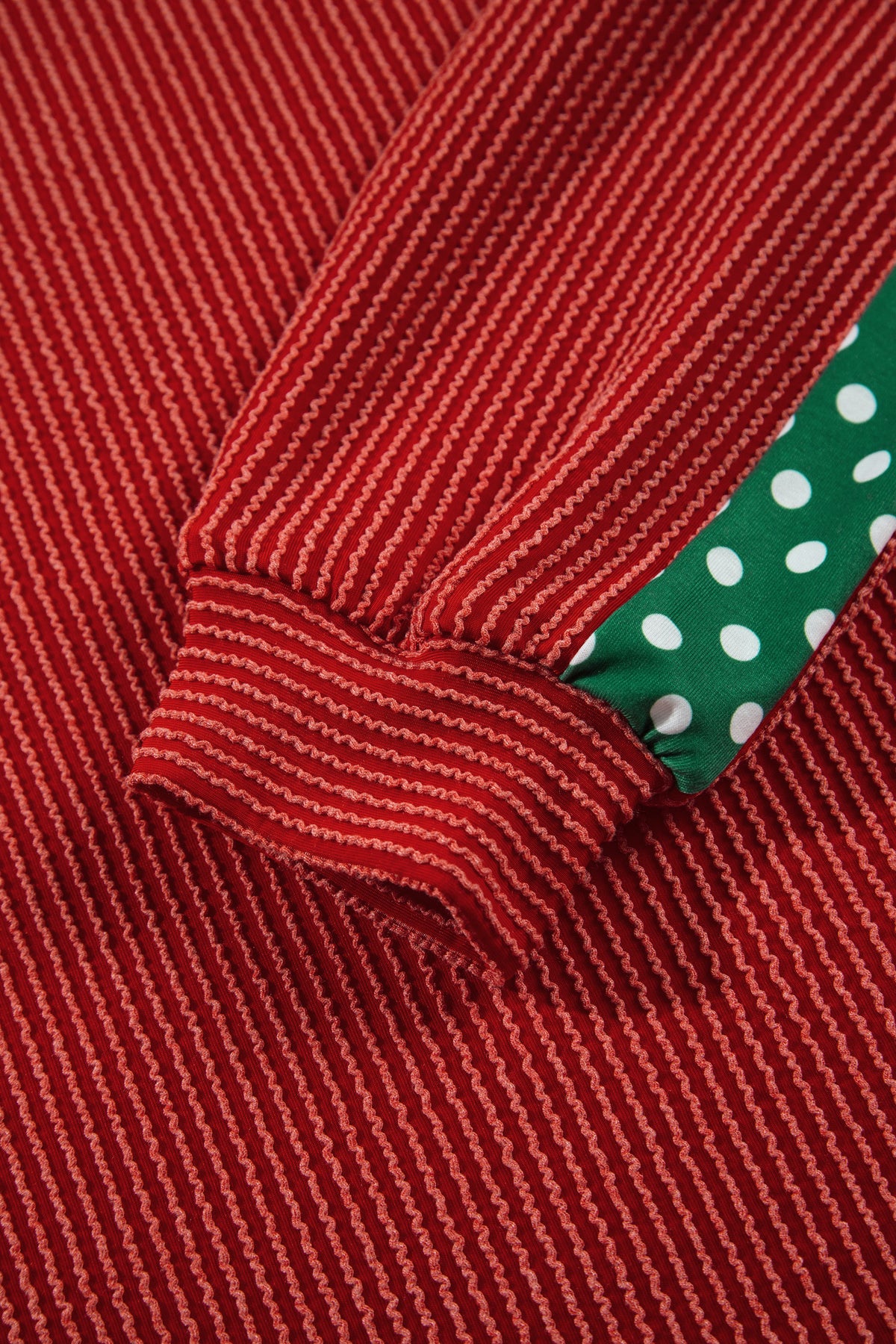 Cozy Polka Dot Long Sleeve 2pcs Set