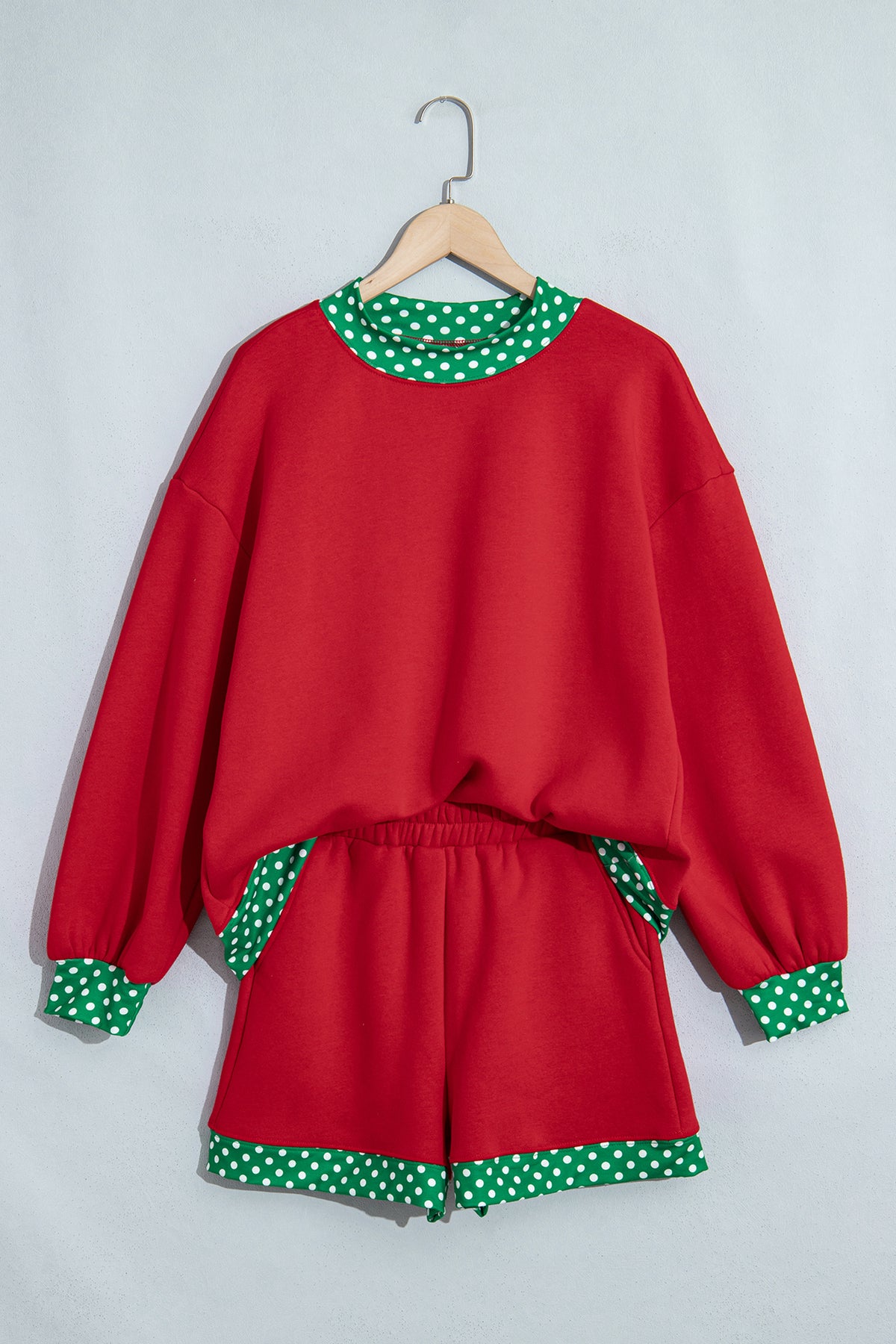 Gingham Pullover w/ Short Set