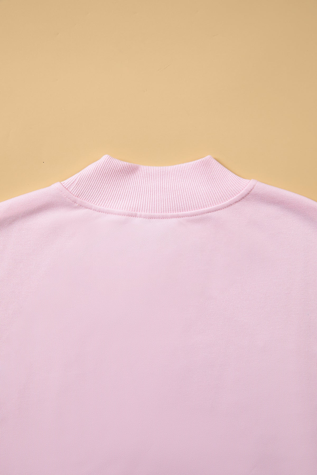 Embroidered Long Sleeve Pullover Sweatshirt