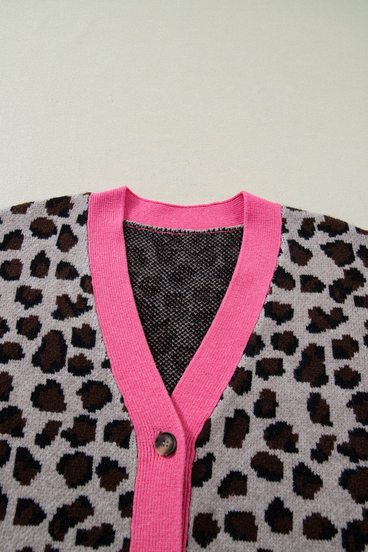 Leopard Print Cardigan